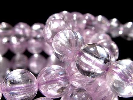 クンツァイト リチア輝石 ビーズ 9月の誕生石