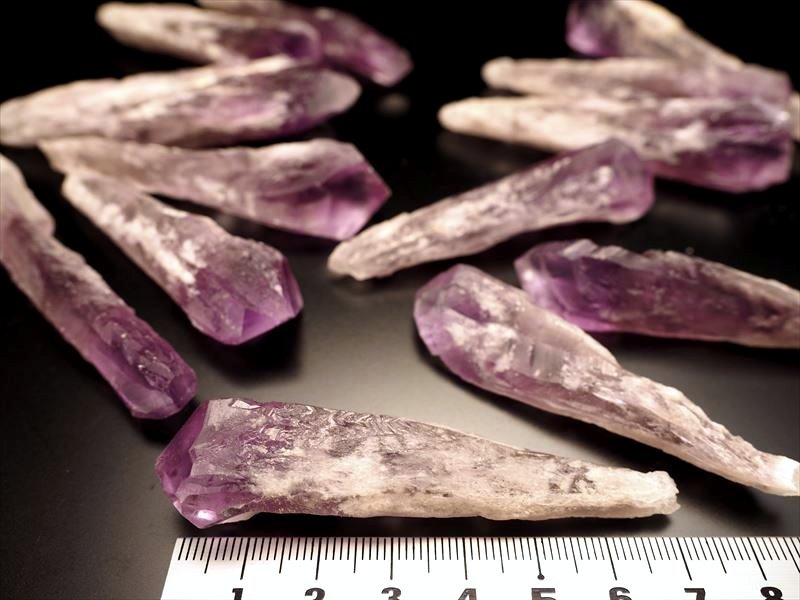 ★特選プレミアム★愛の守護石セット【アメジストダガー♢ラベンダーアメジスト】❤️ ☆特選プレミアム☆愛の守護石セット【アメジストダガー