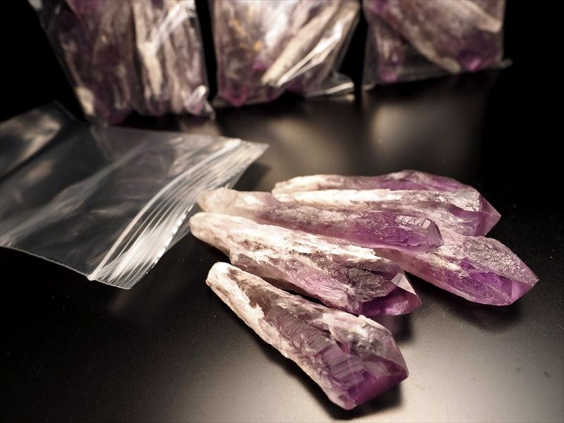 ☆特選プレミアム☆愛の守護石セット【アメジストダガー