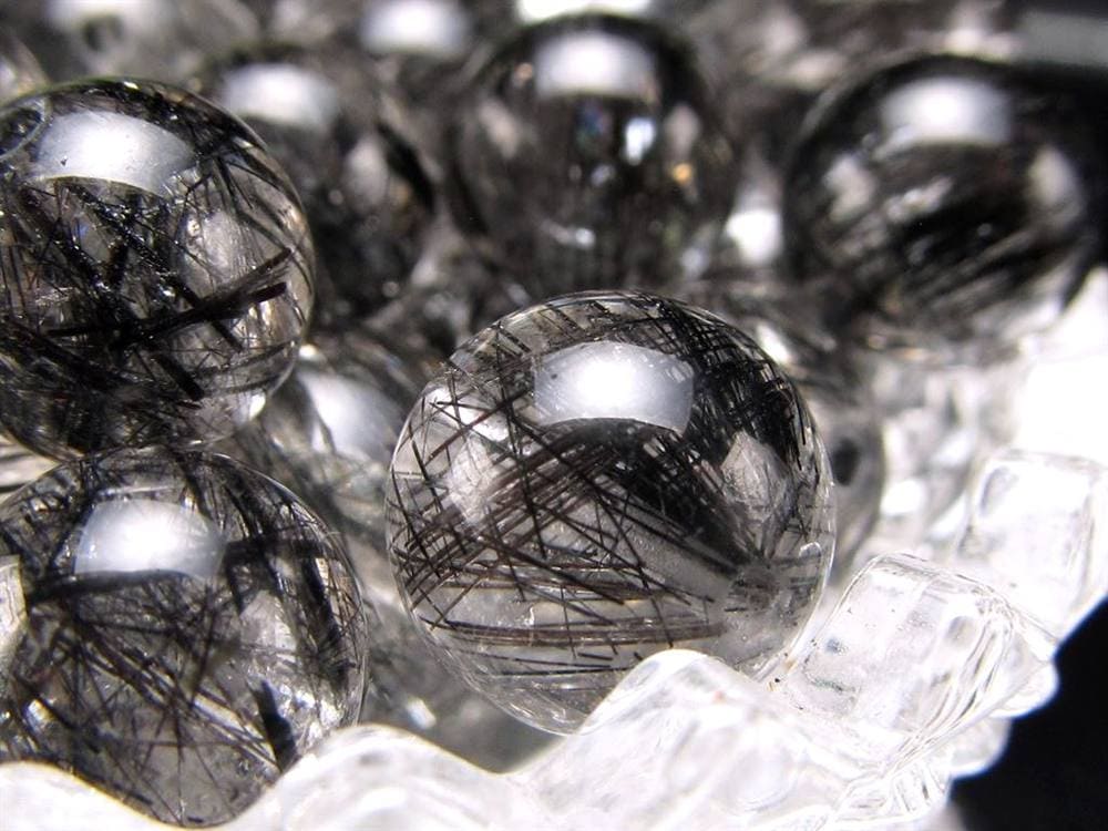 ルチルクォーツ ブラックルチル ブラックトルマリン 天然石 パワーストーン