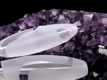 白蛇天珠 水晶 クリスタル 天珠