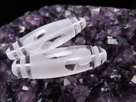 如意鈎天珠 水晶 クリスタル 天珠