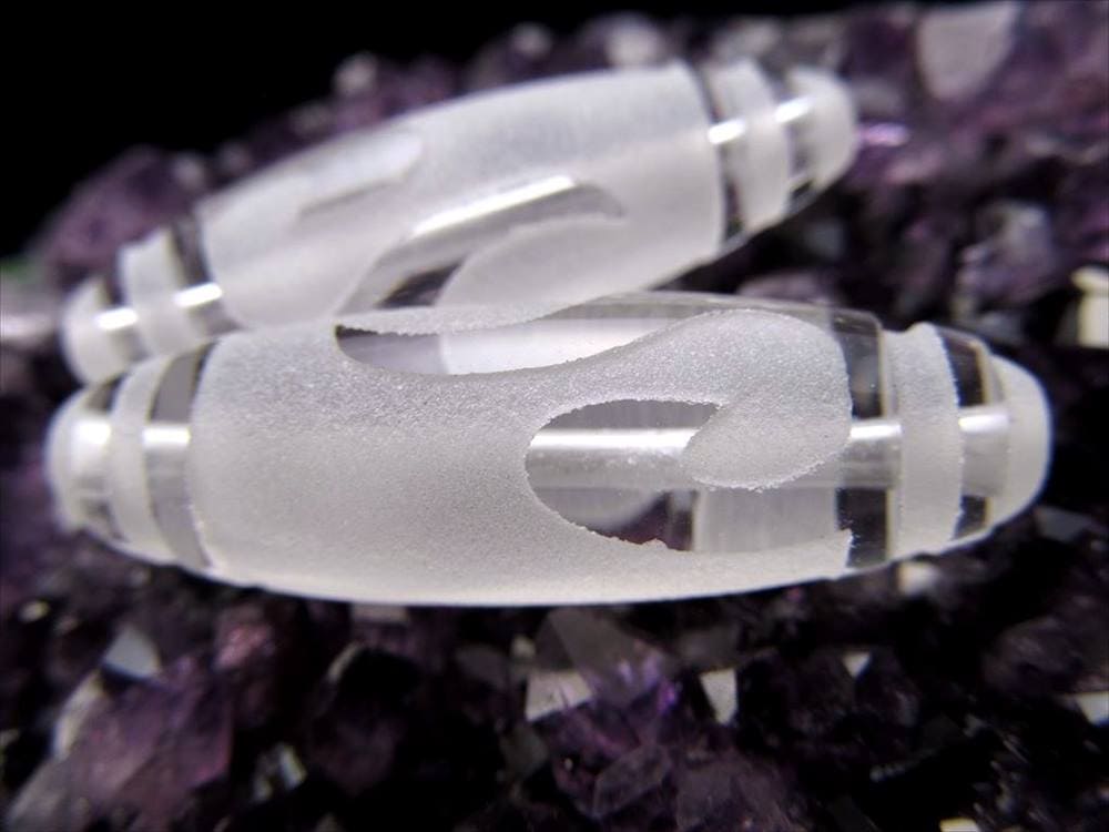 如意鈎天珠 水晶 クリスタル 天珠