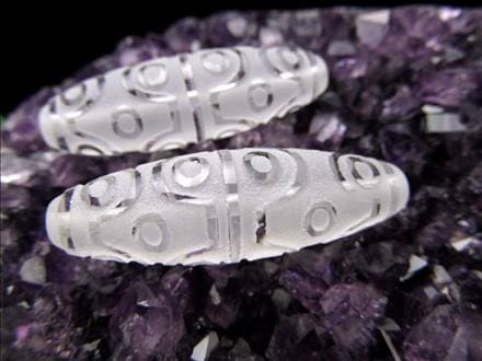 十八眼天珠 水晶 クリスタル 天珠