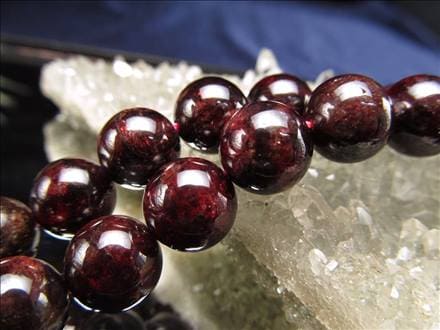 ガーネット,柘榴石,garnet,ビーズ,一連