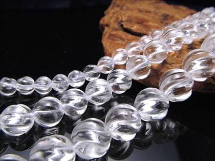 ☆一連☆水晶☆波カット☆ ☆一連☆水晶☆波カット☆