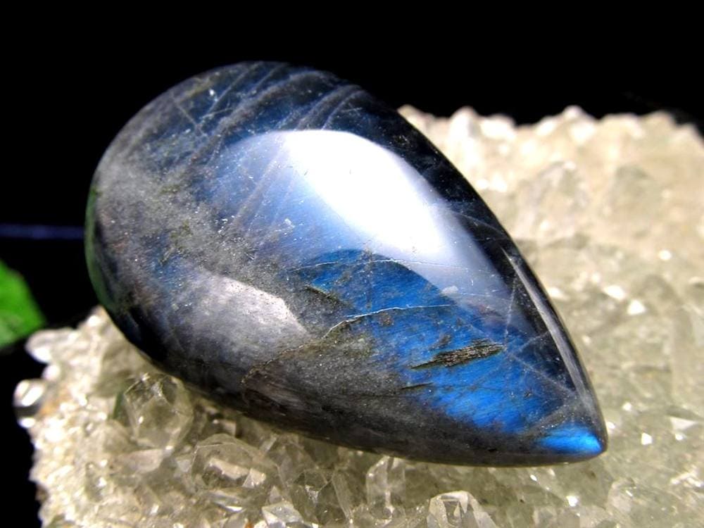 ラブラドライト タンブル カボション シラー 曹灰長石