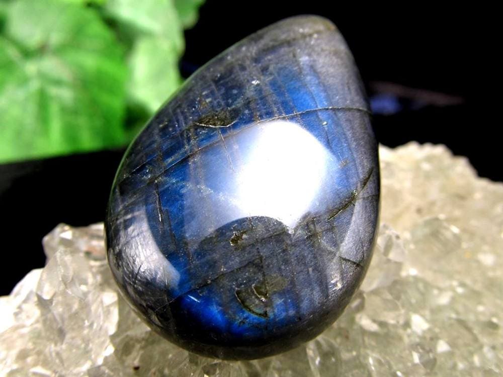 ラブラドライト タンブル カボション シラー 曹灰長石