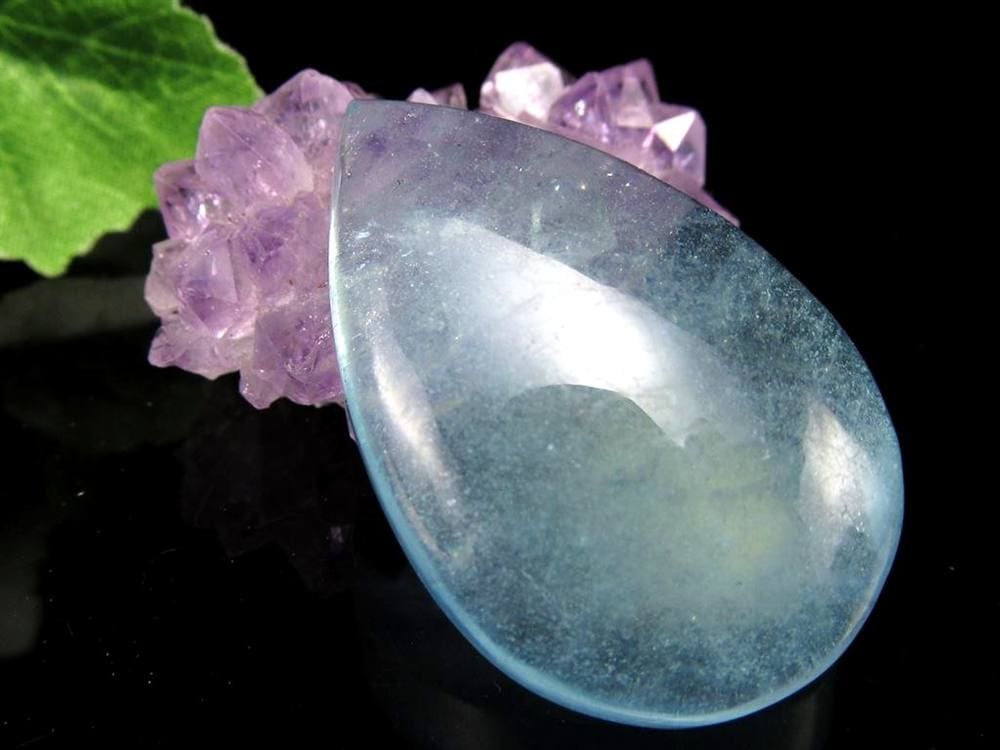 アクアマリン 藍柱石 3月の誕生石 カボション ルース