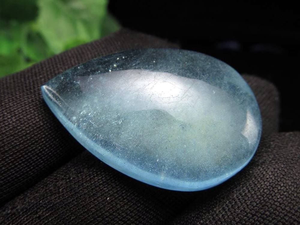 アクアマリン 藍柱石 3月の誕生石 カボション ルース