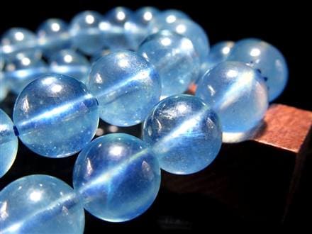 アクアマリン 藍玉 ビーズ 3月の誕生石