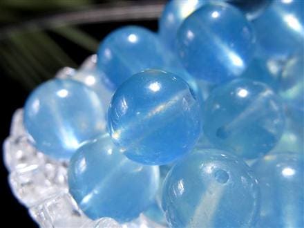 アクアマリン 藍玉 ビーズ 3月の誕生石