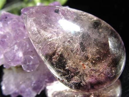 ゲーサイト レピドクロサイト スーパーセブン カボション タンブル