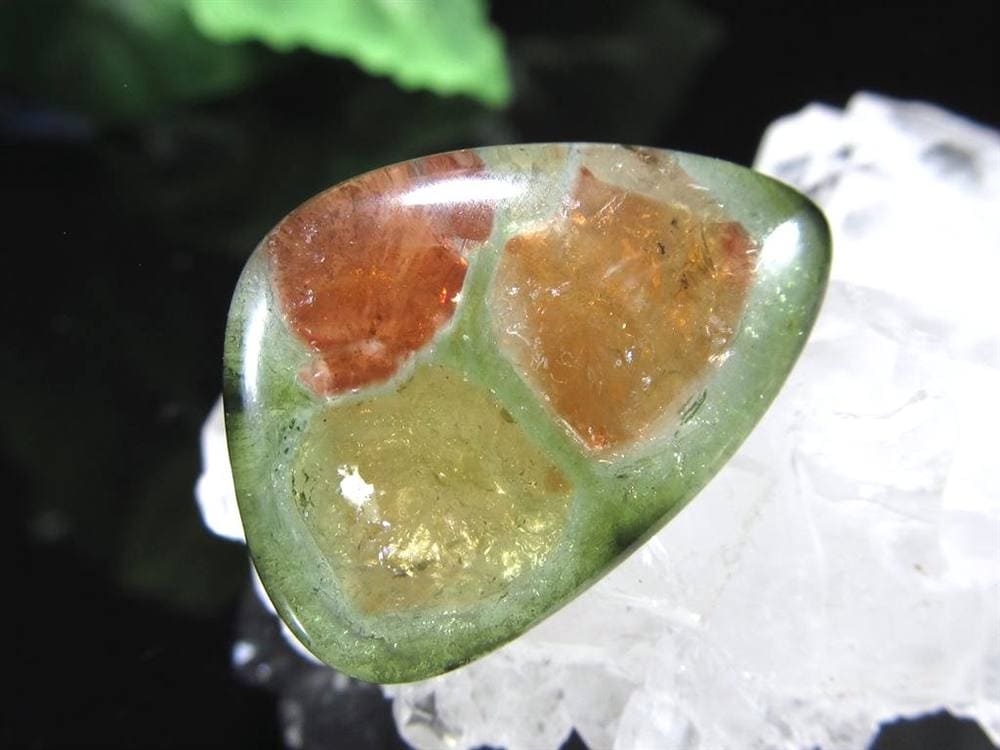 ウォーターメロントルマリン タンブル トルマリン 10月の誕生石 電気石