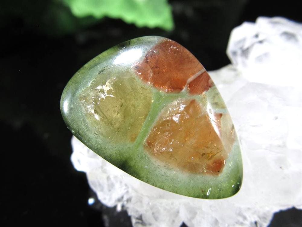 ウォーターメロントルマリン タンブル トルマリン 10月の誕生石 電気石