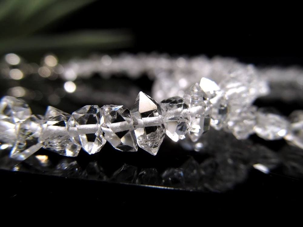 ハーキマーダイヤモンド ハーキマー水晶 ダブルターミネート ダブルポイント 両剣水晶