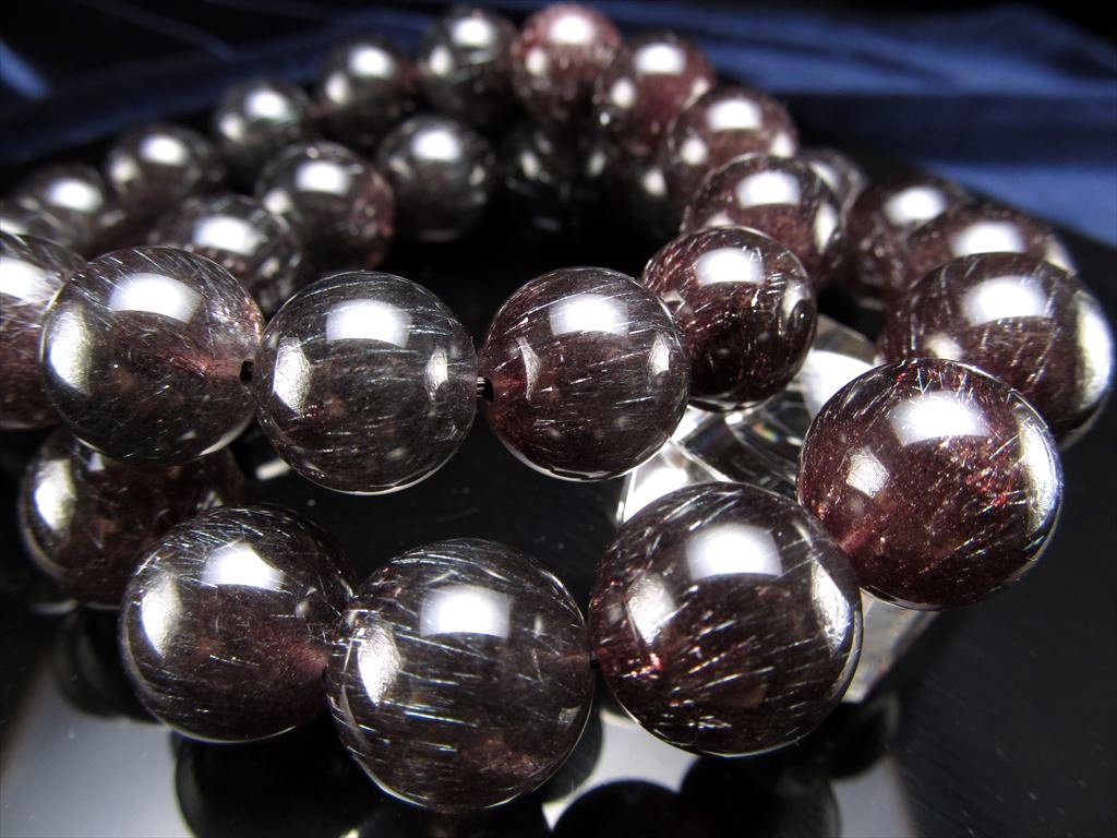 ReiRei専用　レッドスーパーセブン　ビーズ　粒　5 レッドスーパーセブンSA（ゲーサイト・ヘマタイト＆レピドクロサイト