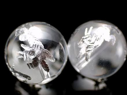 四神 水晶 ビーズ 青龍 白虎 朱雀 玄武