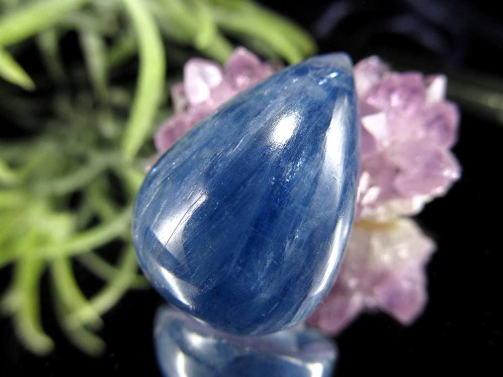 カイヤナイト ルース タンブル カボション 藍晶石