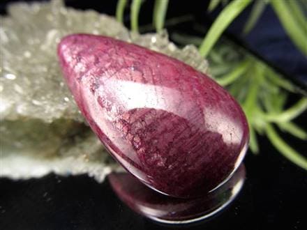 ルビー カボション タンブル ゾイサイト 紅玉