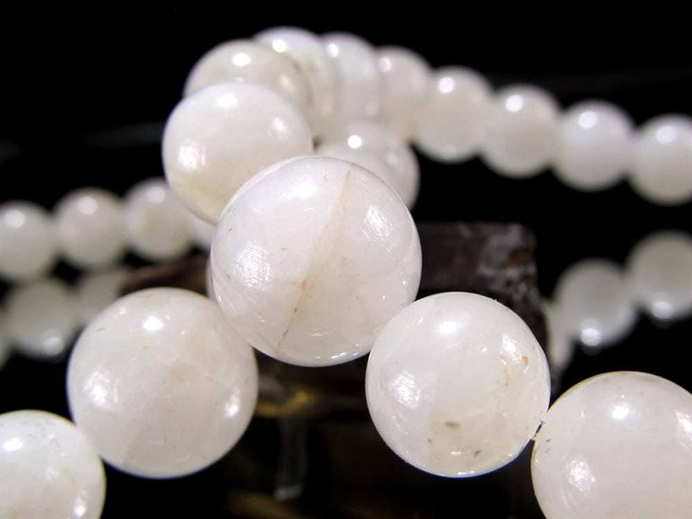 甲州白雲石 水晶 ブレスレット 4月誕生石 天然石