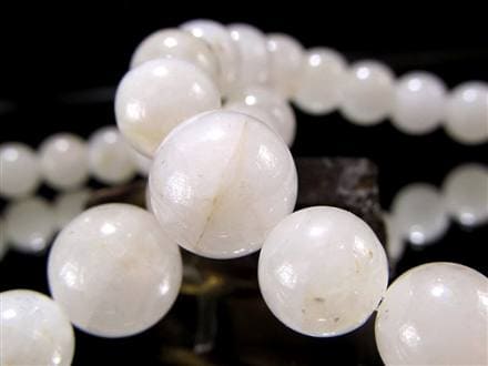 甲州白雲石 水晶 ブレスレット 4月誕生石 天然石