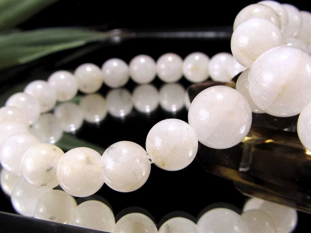 甲州白雲石 水晶 ブレスレット 4月誕生石 天然石