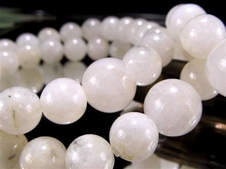 甲州白雲石 水晶 ブレスレット 4月誕生石 天然石