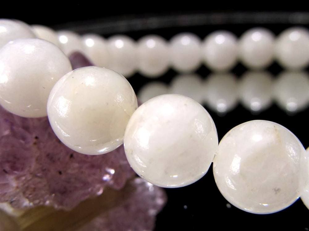 甲州白雲石 水晶 ブレスレット 4月誕生石 天然石