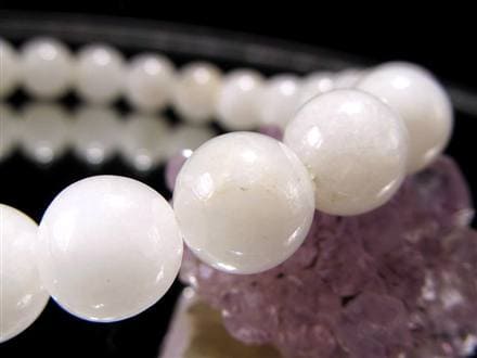 甲州白雲石 水晶 ブレスレット 4月誕生石 天然石