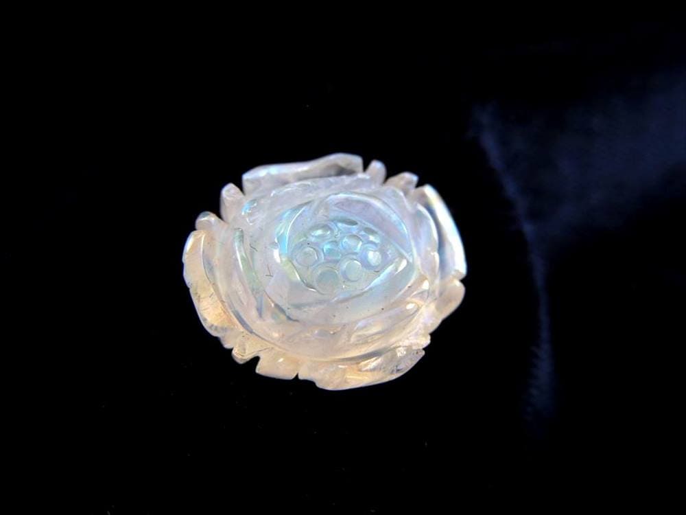 ムーンストーン 薔薇 ローズ タンブル バラ