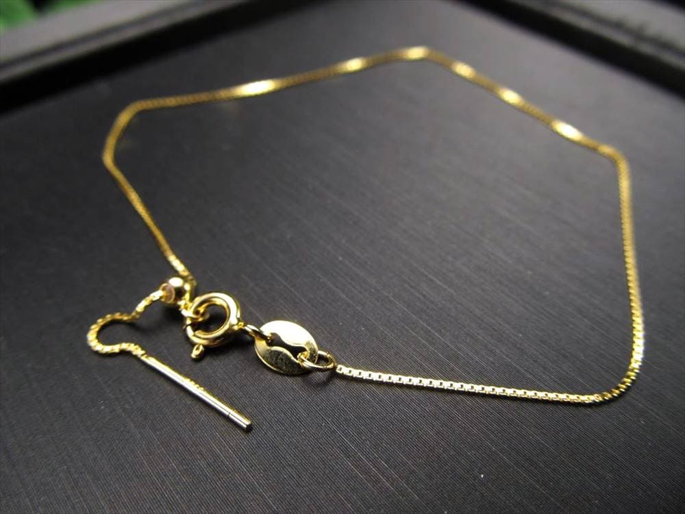 チェーンブレスレット メタルブレスレット ベネチアンチェーン Silver925 メタルパーツ