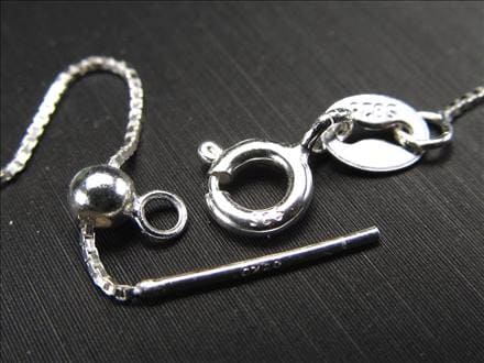 チェーンブレスレット メタルブレスレット ベネチアンチェーン Silver925 メタルパーツ
