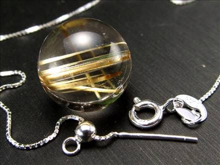 チェーンブレスレット メタルブレスレット ベネチアンチェーン Silver925 メタルパーツ
