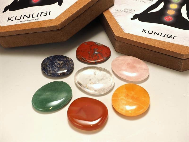 ☆豪華専用BOX付き☆天然石7種チャクラ対応☆1セット2980円☆7チャクラ