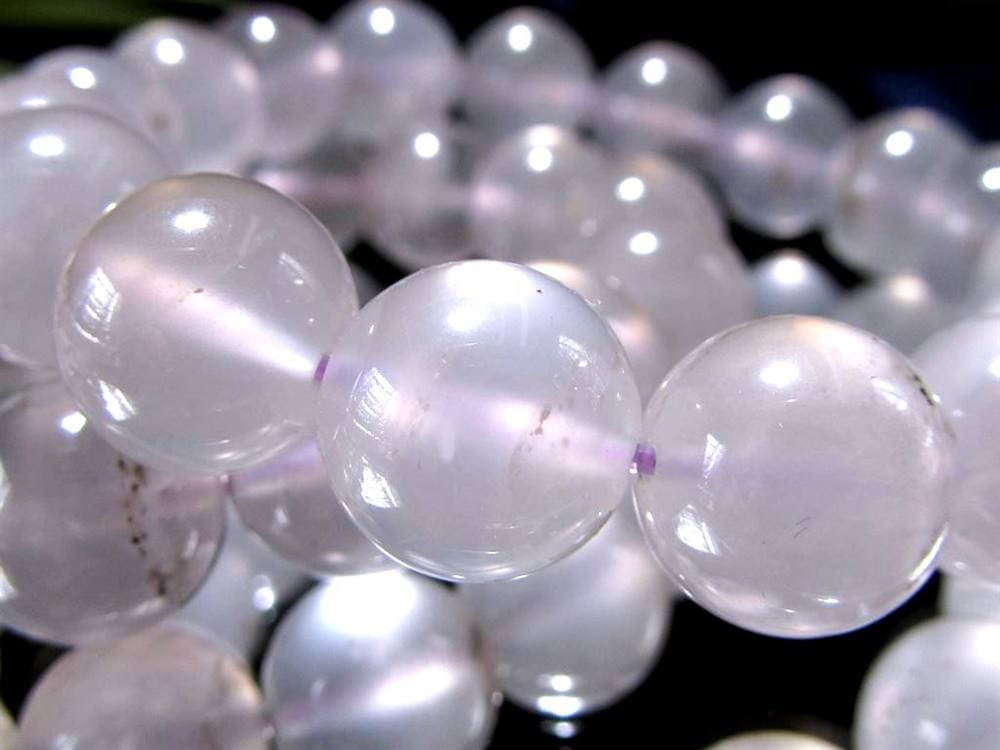 アイスクォーツ 玉髄 ブレスレット カルセドニー 瑪瑙