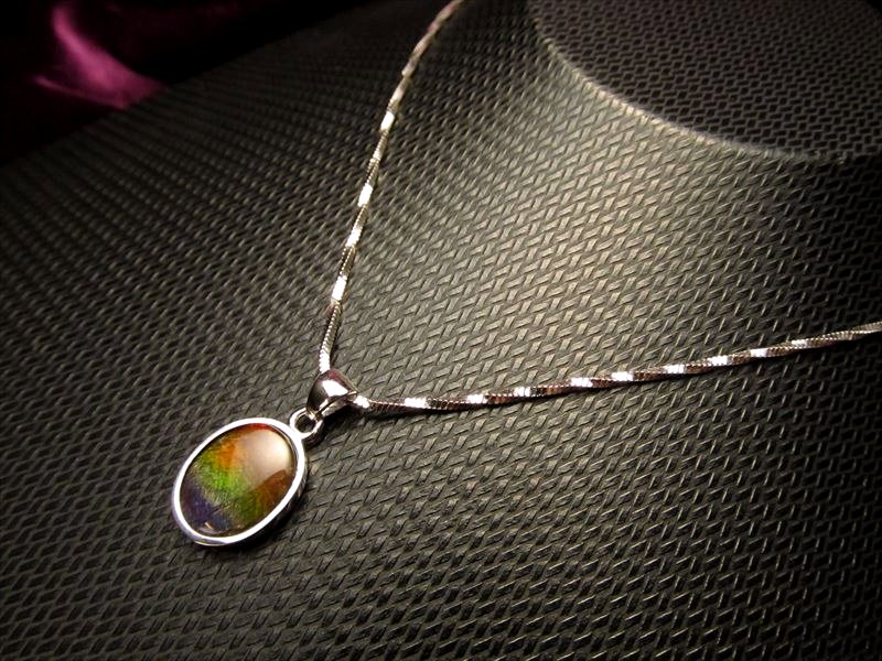 アンモライトペンダントトップ