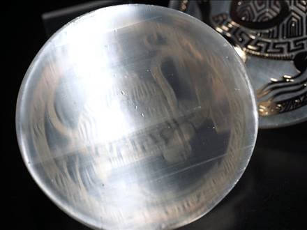 セレナイト ジプサム 透石膏 聖母マリアのガラス キャッツアイ