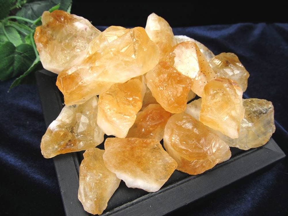 シトリン 黄水晶 ラフ原石 結晶 原石