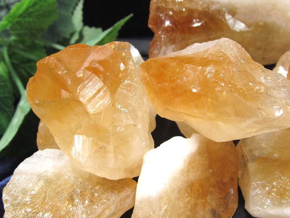 シトリン 黄水晶 ラフ原石 結晶 原石