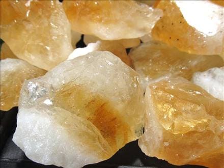 シトリン 黄水晶 ラフ原石 結晶 原石