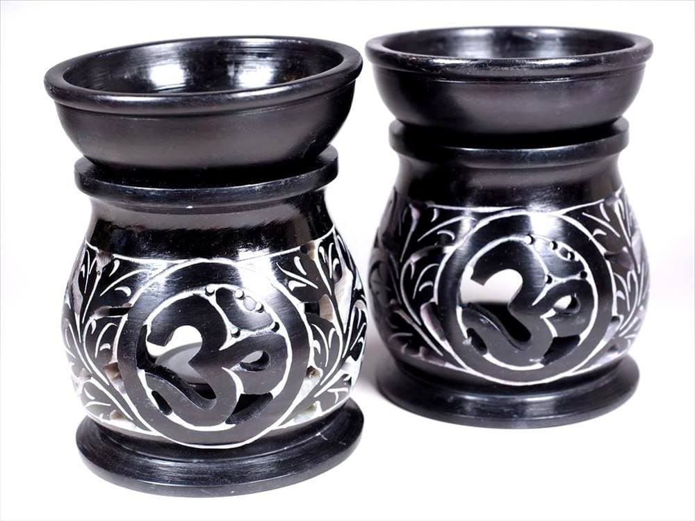 ソープストーン アロマポット 香炉 アロマテラピー ヨガ 癒し