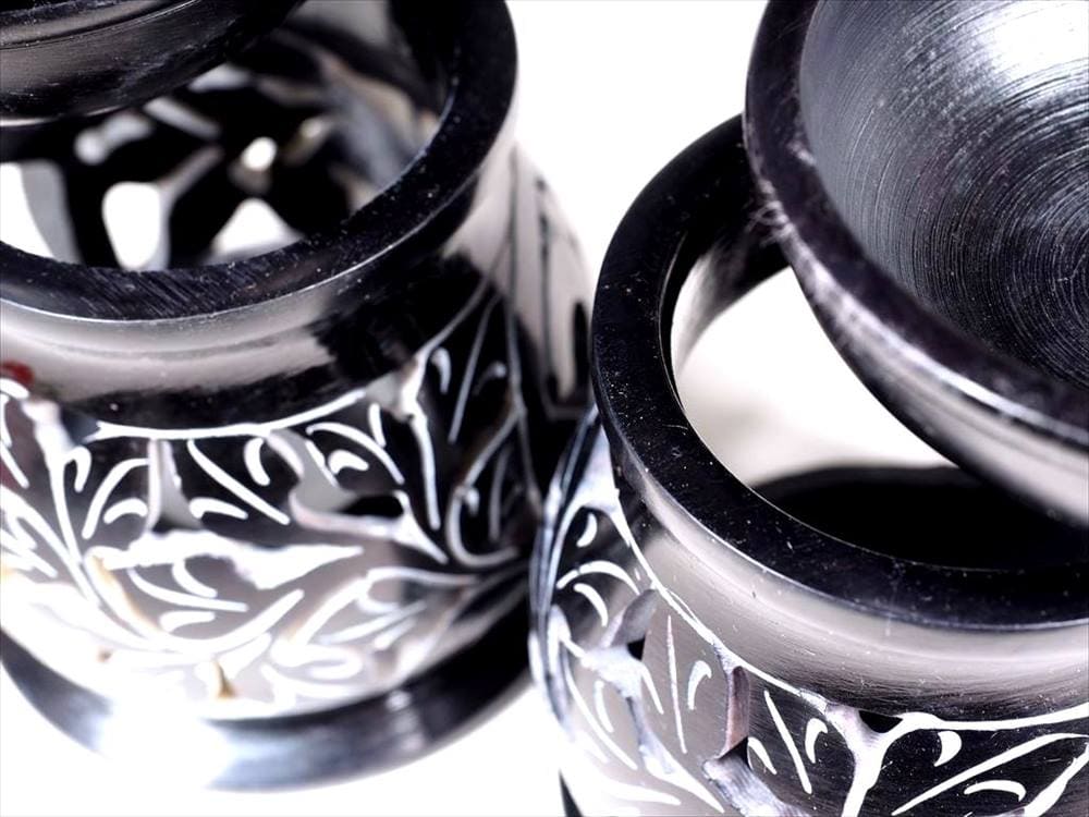 ソープストーン アロマポット 香炉 アロマテラピー ヨガ 癒し