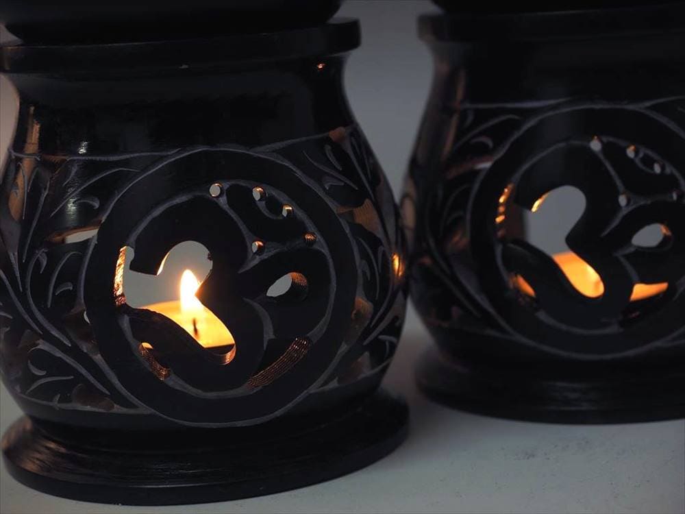 ソープストーン アロマポット 香炉 アロマテラピー ヨガ 癒し