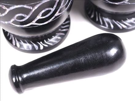 ソープストーン 乳鉢 乳棒 スパイス 調合