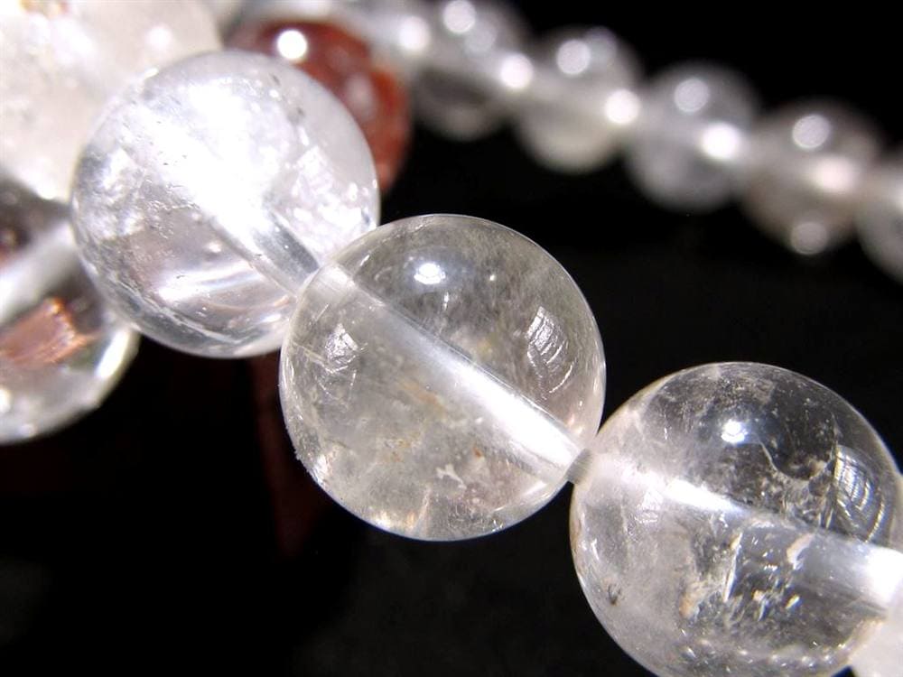 マニカラン産水晶 マニカランクォーツ ブレスレット ヒマラヤ 水晶