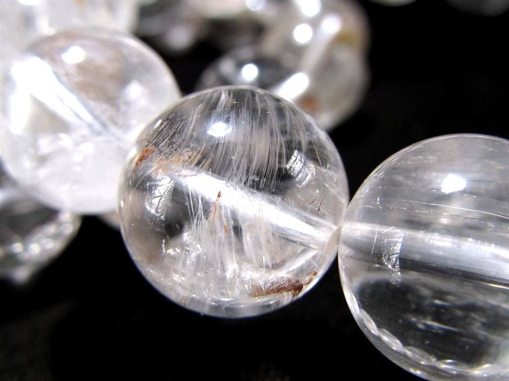 マニカラン産水晶 マニカランクォーツ ブレスレット ヒマラヤ 水晶