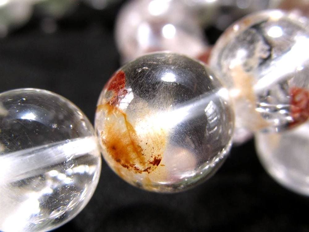 マニカラン産水晶 マニカランクォーツ ブレスレット ヒマラヤ 水晶