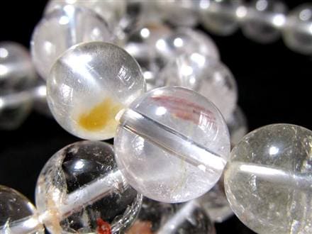 マニカラン産水晶 マニカランクォーツ ブレスレット ヒマラヤ 水晶