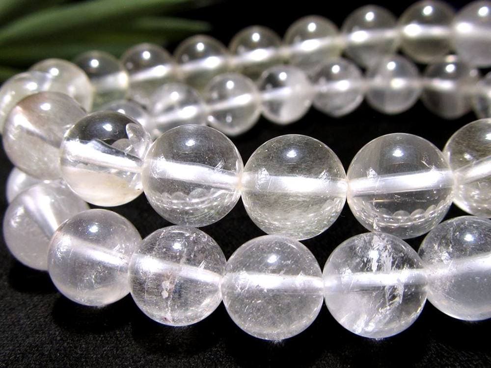 マニカラン産水晶 マニカランクォーツ ブレスレット ヒマラヤ 水晶